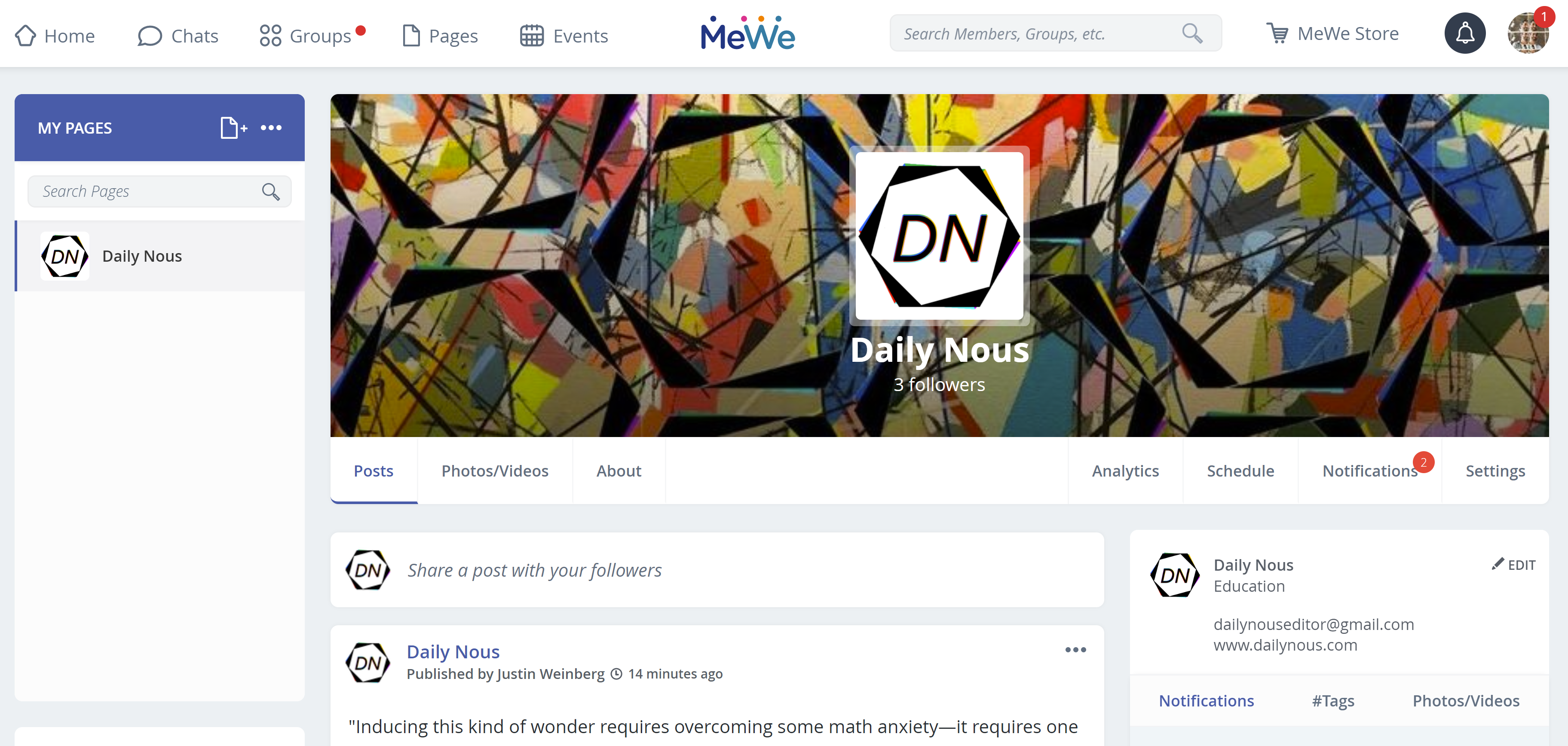 Moving to MeWe? - Daily Nous